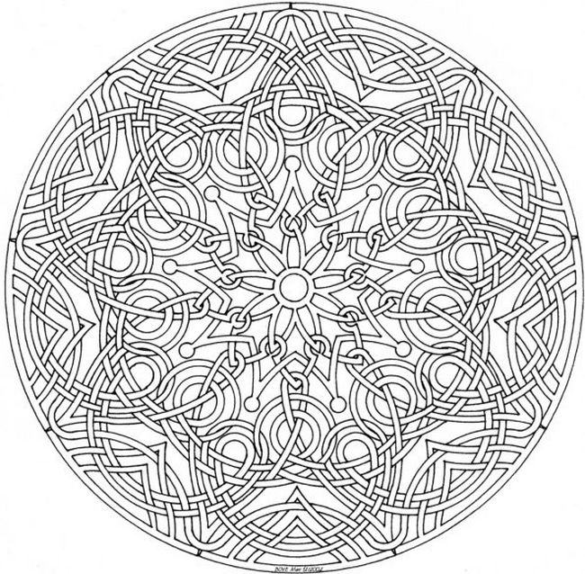 ausmalbild Mandalas Ausmalbilder