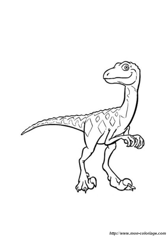 ausmalbild dinozug2