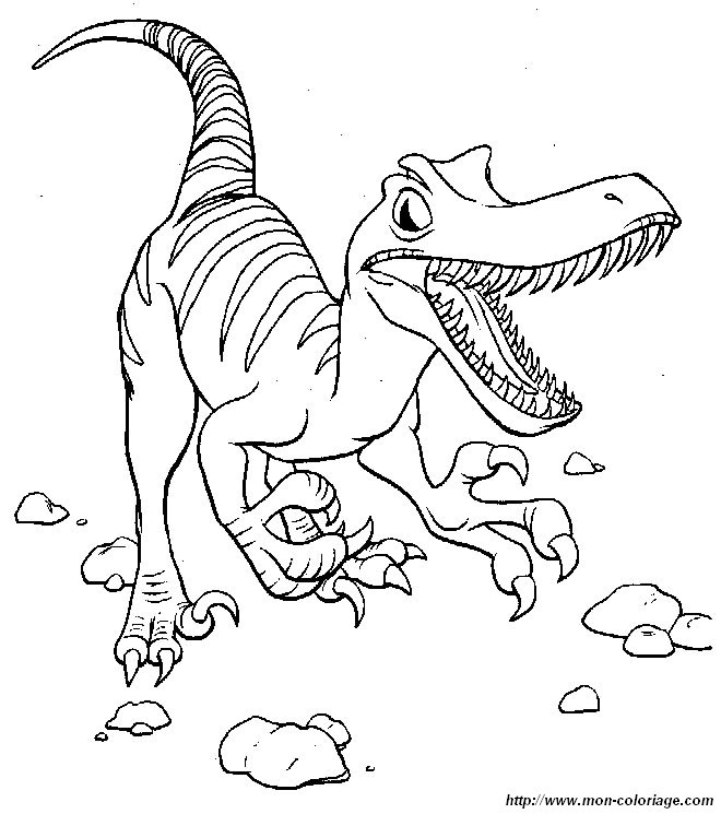 ausmalbild dinosaurier 006