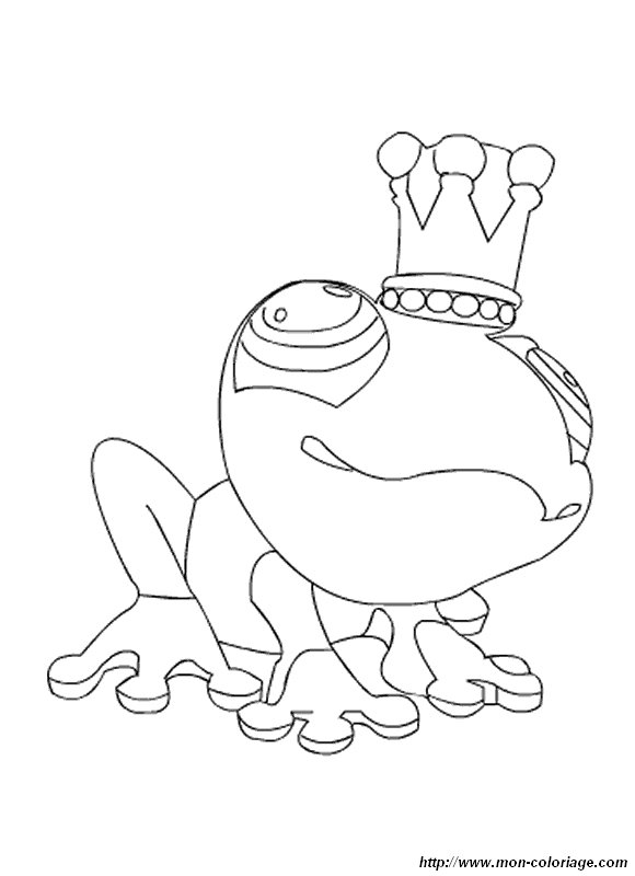 ausmalbild petshop frosch