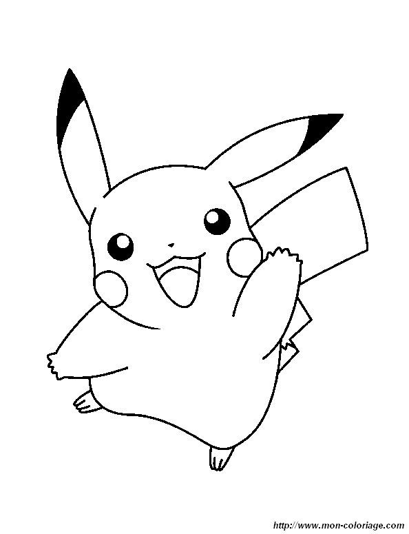 ausmalbilder pikachu