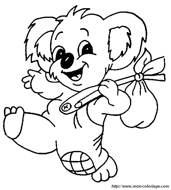 ausmalbild koala 8