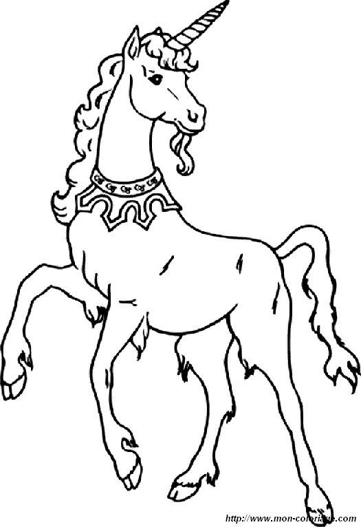 ausmalbild einhorn 11