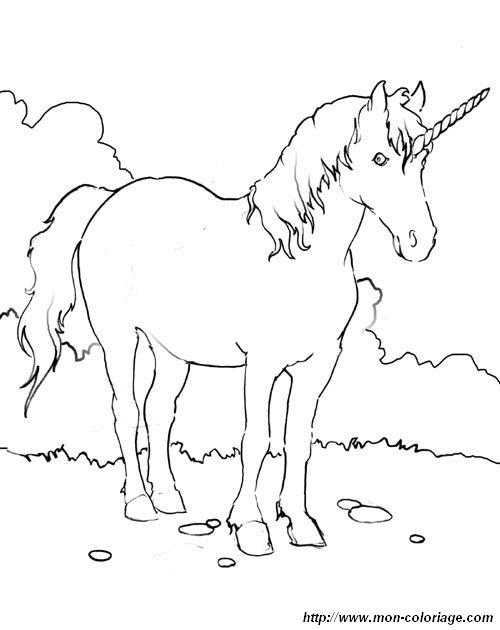 ausmalbild einhorn 18