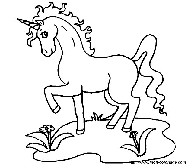 ausmalbild einhorn 19