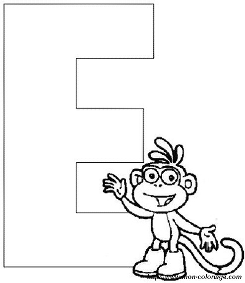 ausmalbild dora E