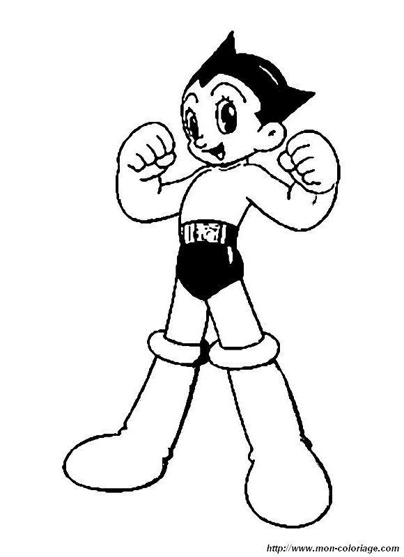 ausmalbild astro boy 12