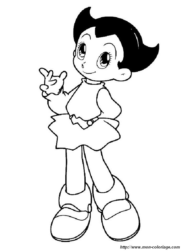 ausmalbild astro boy 2