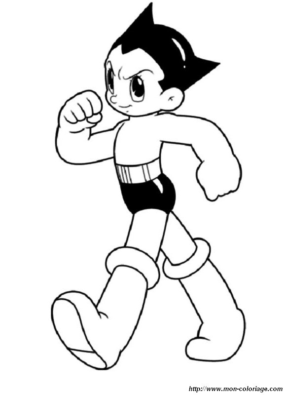 ausmalbild astro boy 3