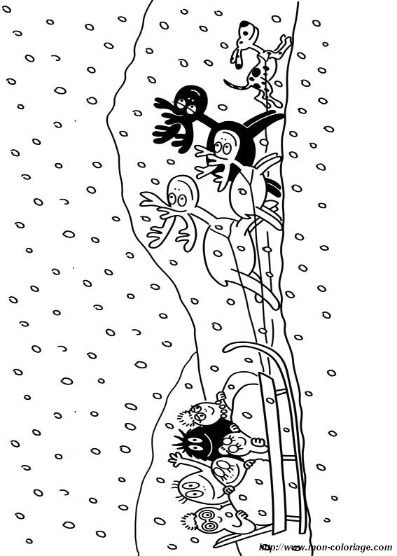 ausmalbild barbapapa 11