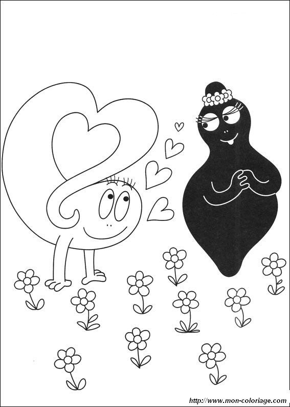 ausmalbild barbapapa 37