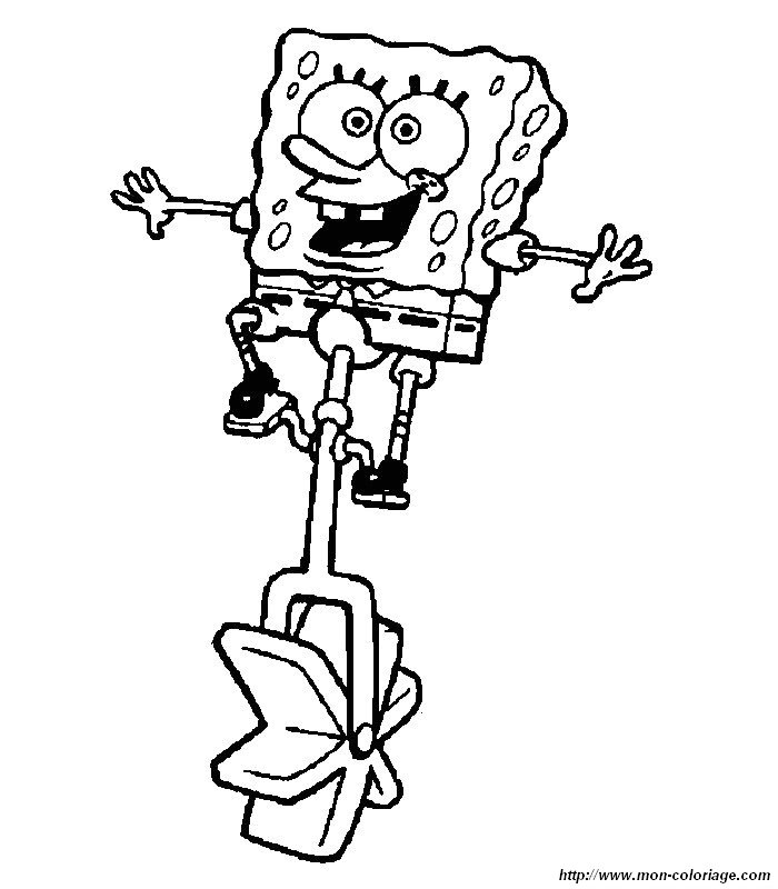 ausmalbild malvorlagen spongebob