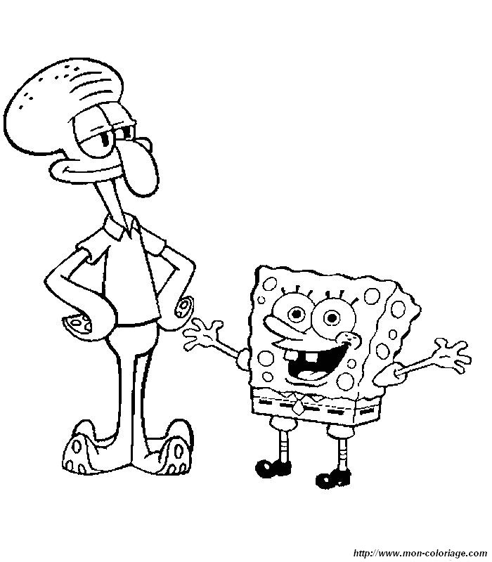 ausmalbild spongebob 5