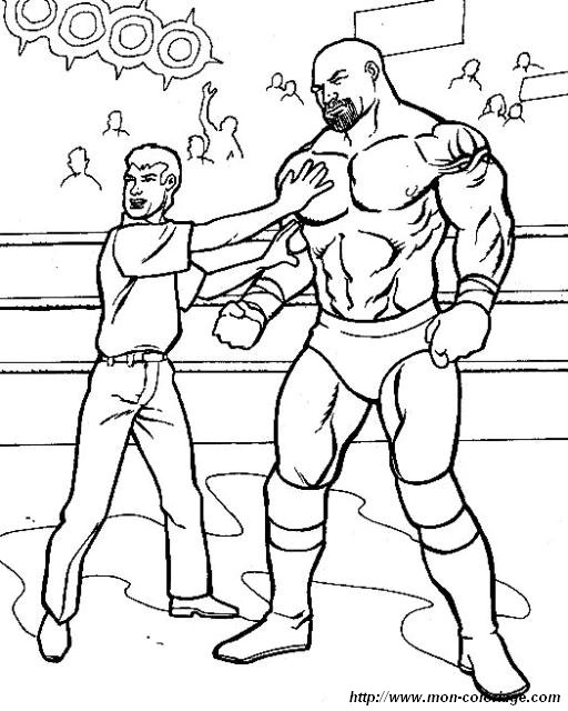 Lass die Muskeln spielen! Entdecke die Welt der Wrestling Ausmalbilder!