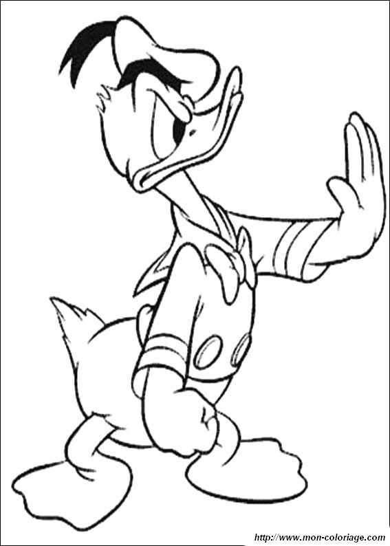 ausmalbild Donald03