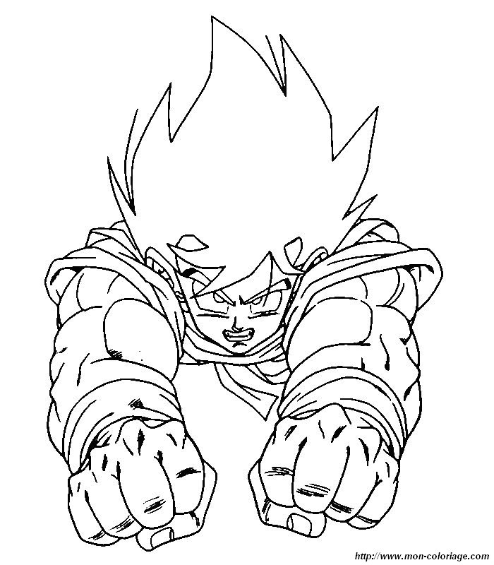 ausmalbild dragon ball z 3