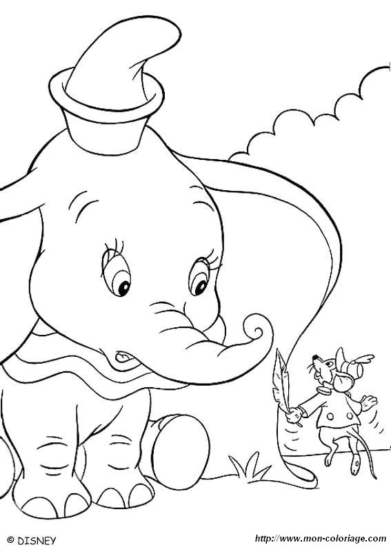 ausmalbild dumbo15