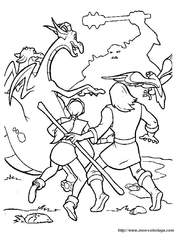 ausmalbild excalibur 031