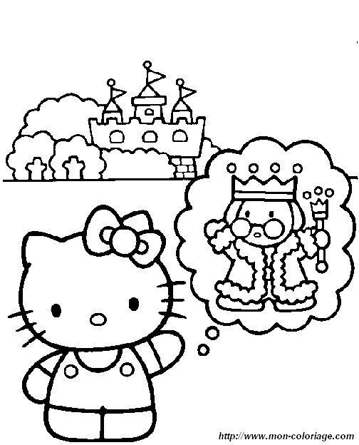 ausmalbild hello kitty 5