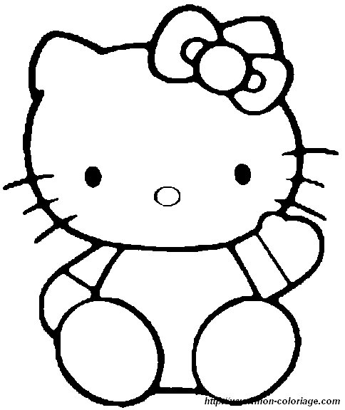 ausmalbild hello kitty ausmalbilder