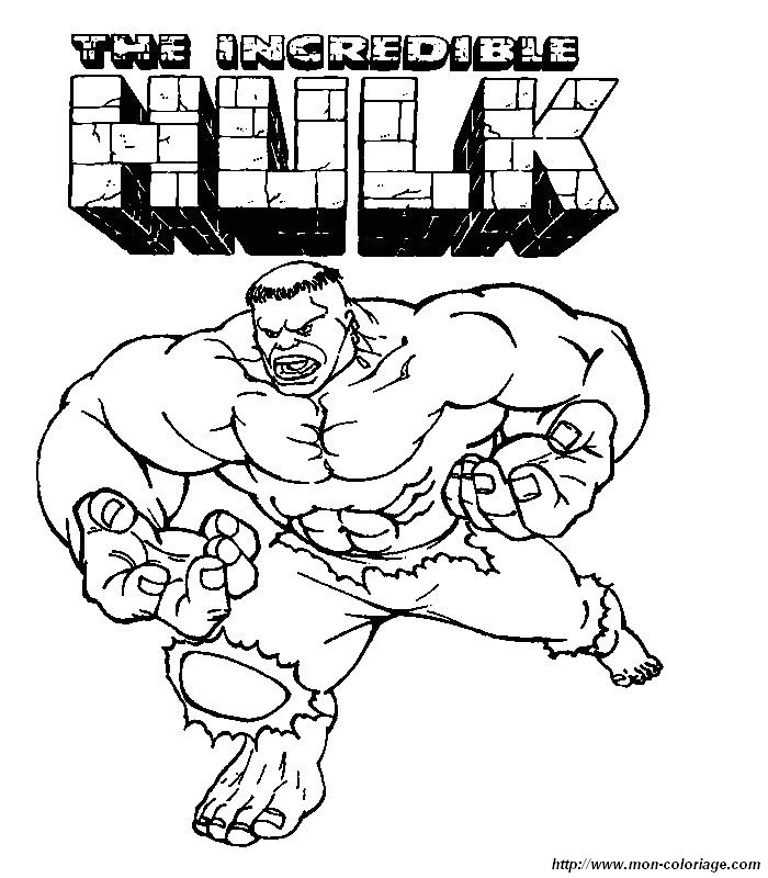Ausmalbilder Hulk, bild 003