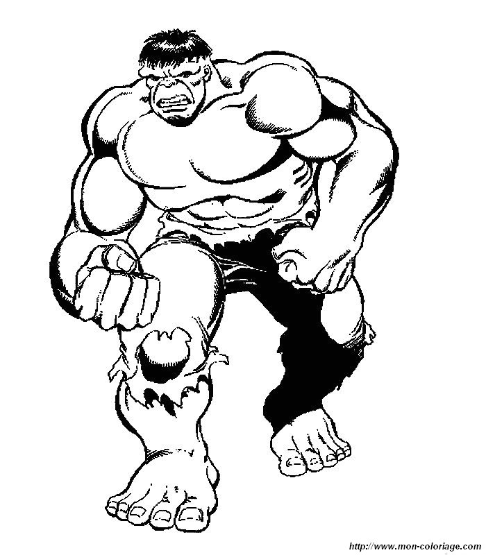 Ausmalbilder Hulk, bild 014