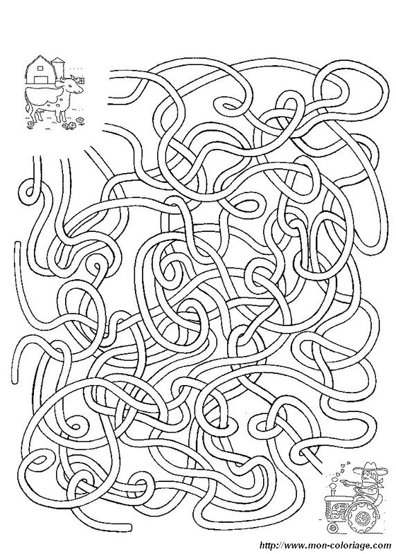ausmalbild labyrinth 02