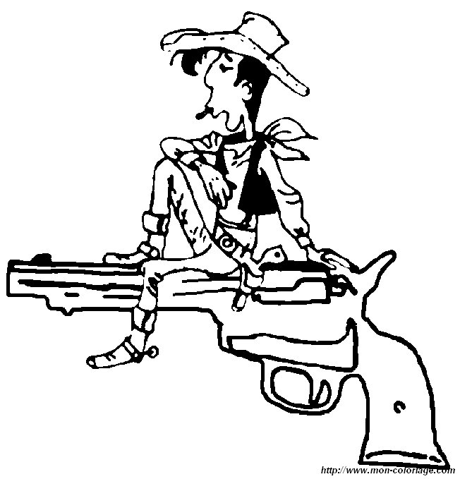 ausmalbild luckyluke5  