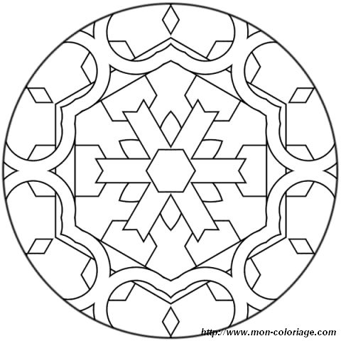 ausmalbild mandala 1