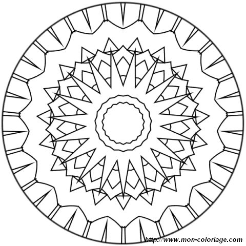 ausmalbild mandalas 4