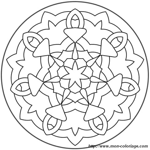 ausmalbild mandalas 5