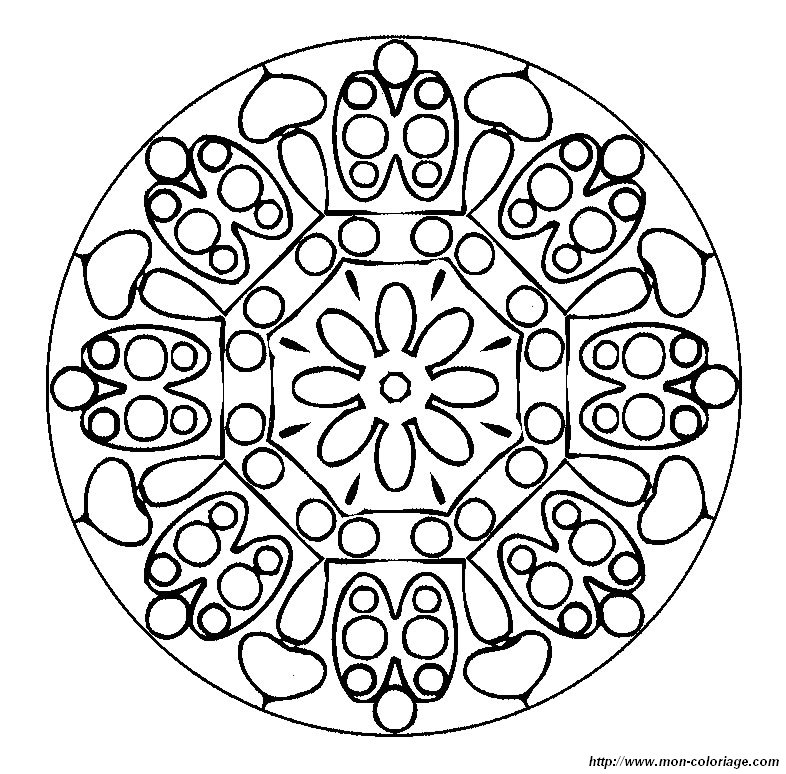 ausmalbild mandalas ausmalen