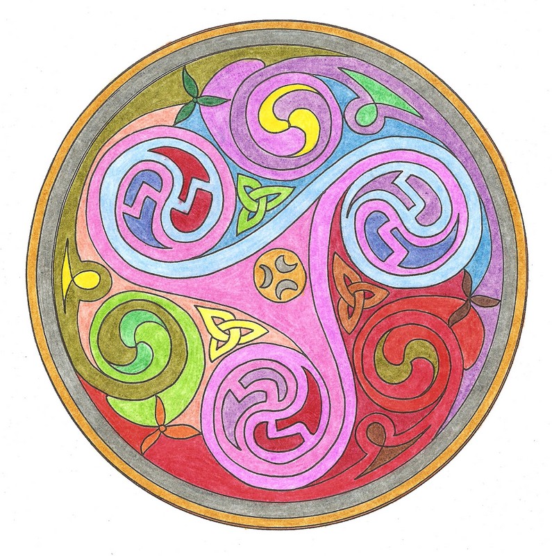 ausmalbild mandalas