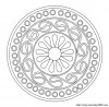 Mandala etwas Celtic