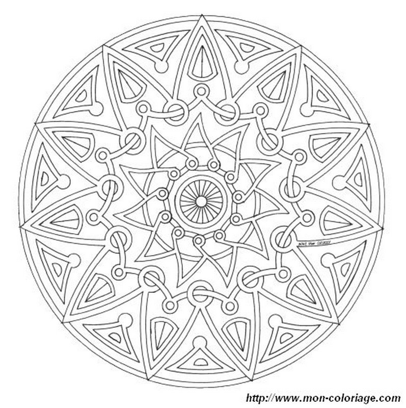 ausmalbild wie wellen mandalas