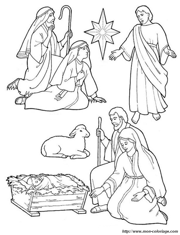 ausmalbild das leben von jesus christus
