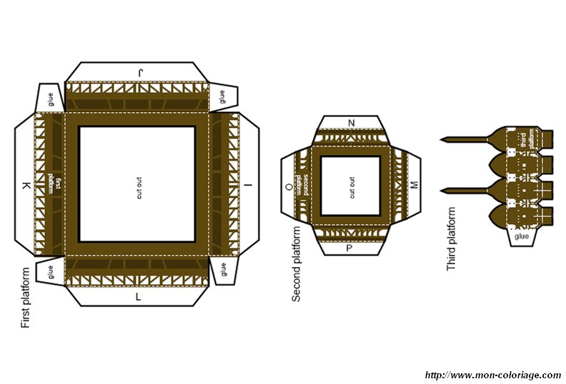 ausmalbild tour eiffel 2