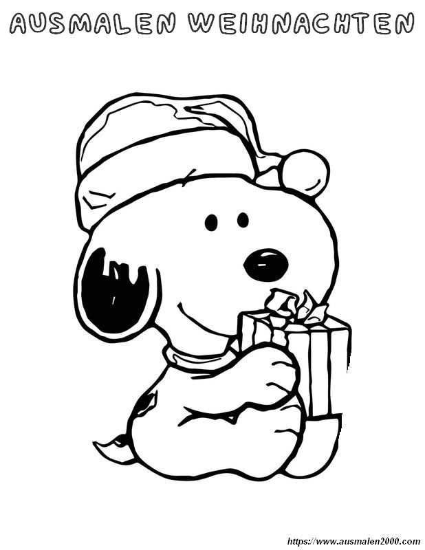 ausmalbild Der Weihnachtsmann bringt allen Kindern schone Geschenke zu Weihnachten.