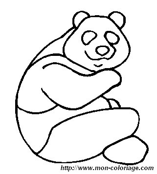 ausmalbild panda2