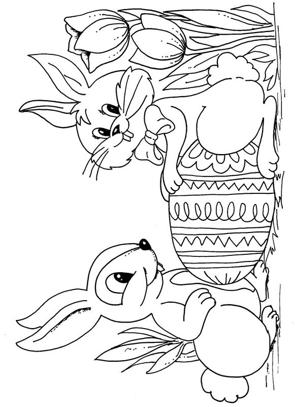 Ausmalbilder Ostern, bild Ostern
