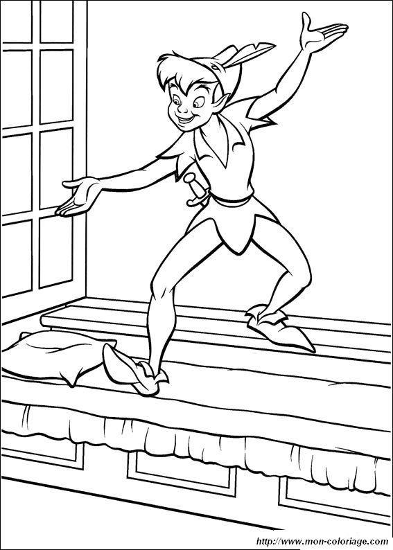 ausmalbild peter pan 6