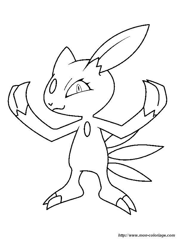 ausmalbild pokemon 06