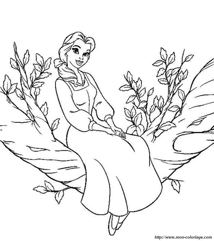 ausmalbild lachelnd prinzessin
