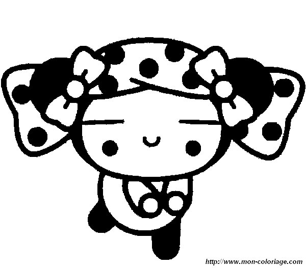 ausmalbild pucca 2