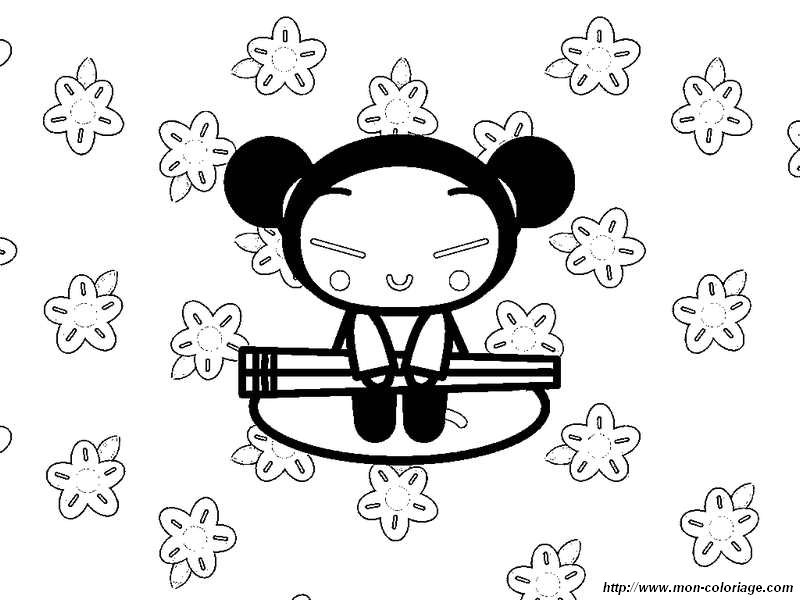 ausmalbild pucca g 2