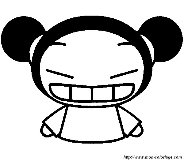 ausmalbild pucca001