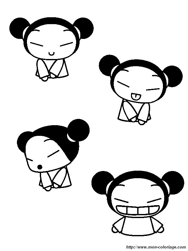 ausmalbild pucca012