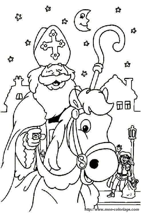 ausmalbild santa claus 11