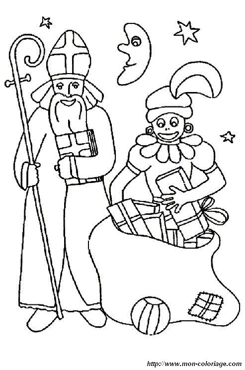 ausmalbild santa claus 12