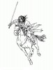 Aragorn mit einem Schwert